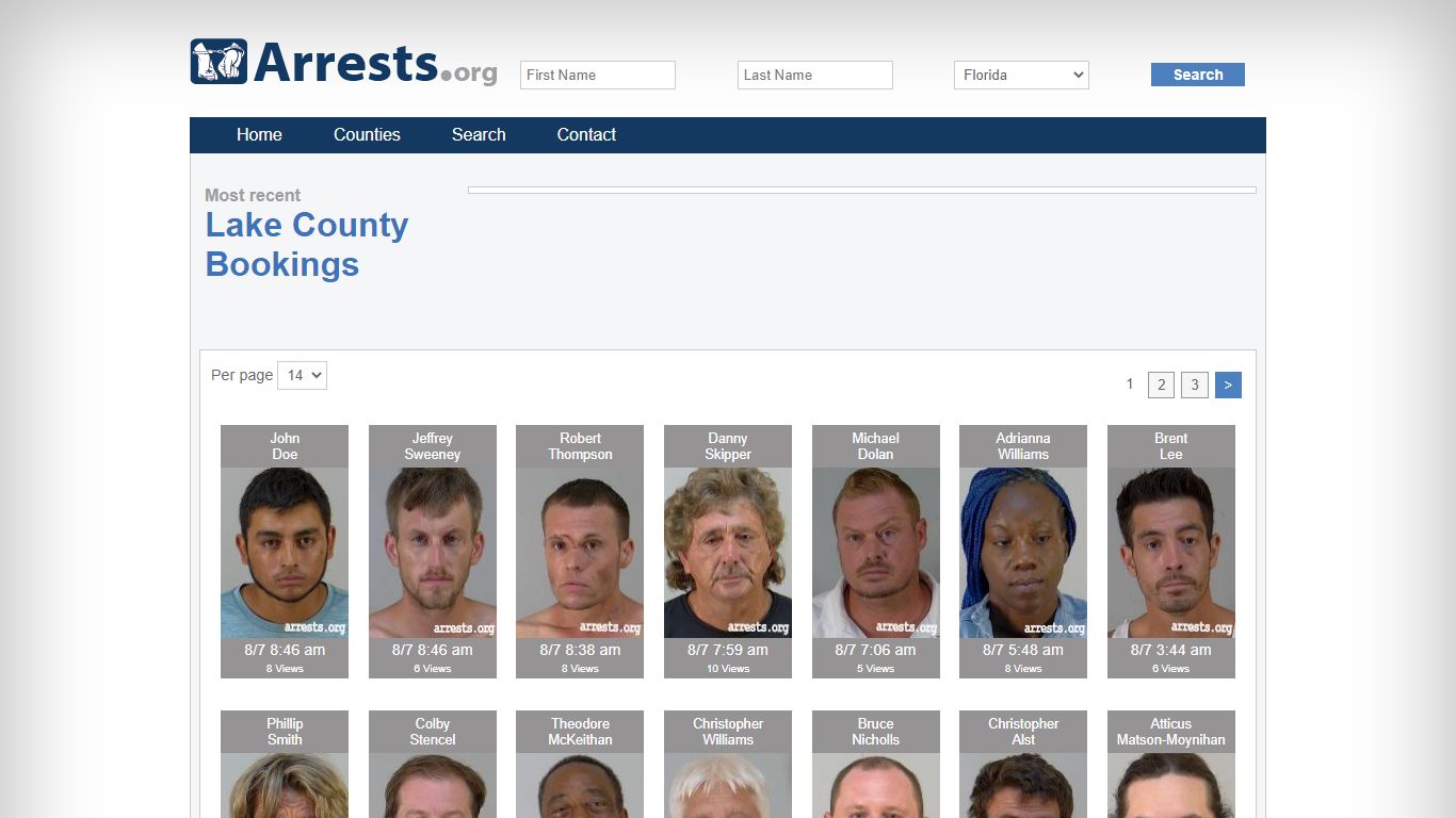 Lake County Arrests and Inmate Search